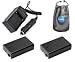 ValuePack (2 Count): Digital Replacement Battery PLUS Mini Battery Travel Charger for Specific Digital Camera and Camcorder Models / Compatible with PENTAX D-LI109 Charges with Intelligent Charge Technology - Includes Car Adapter, TWO Batteries and ONE Leatherette Camera / Lens Accessories Pouch