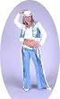 Diva Cowgirl - Western Cowgirl Costume with Diva Fun!