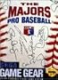 Majors Pro Baseball Sega Game Gear