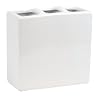 Nuvo Design Ceramic Toothbrush Holder, White