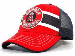Los Angeles Angels of Anaheim MLB Trucker Hat Meatball Mesh Baseball Cap
