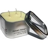 Blockhead Bath Soy Wax Candle Travel Tin - Phuket Punch (lemongrass) by Blockhead Bath