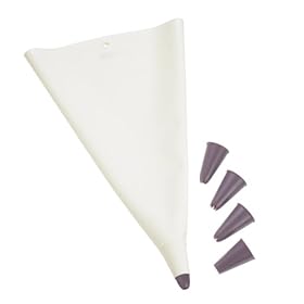 Lurch 70096 Tasca da pasticcere in silicone, colore: Crema Lurch 70096 Tasca da pasticcere in silicone, colore: Crema