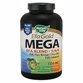 Click here to buy Nature's Way Mega 3 6 9. Omega Blend 1350mg, 90 Softgels by Nature's Way.