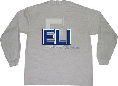 Buy Eli Name of Champions Youth Long Sleeve T-Shirt