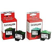 Lexmark Combo Pack 17 + 27 - Print cartridge