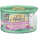 Fancy Feast Elegant Medleys White Meat Chicken Florentine with Garden Greens