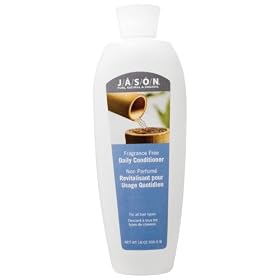 Jason Natural Cosmetics - Fragrance Free Daily Shampoo, 16 oz