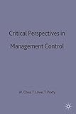 Critical perspectives in management control