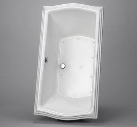 Toto CLAYTON AIR BATH - RIGHT BLOWER/GRAB BAR/LED ABA789L-01LCP