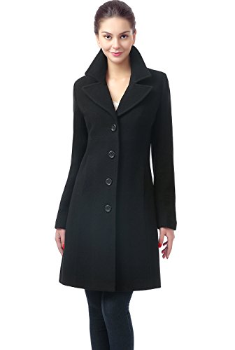 BGSD Women's 'Joan' Missy & Plus Size Wool Blend Over Coat