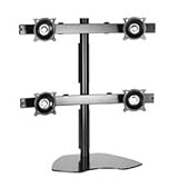 Quad Monitor Table Stand