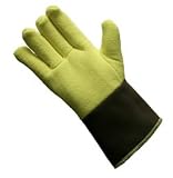 Work Glove Reversed Kevlar Terrycloth w/Brown Duck Cuff Size Jumbo 12