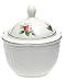 Mikasa Italian Holiday Whiteware Sugar Bowl with Lid