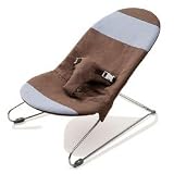 Oeuf Baby Lounger - Brown/Blue