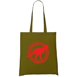 Meat Eaters Organic Fashion Tote, Moss Green