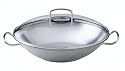 Fissler 8482635000 Original profi collection Wok mit Glasdeckel 36 cm