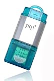 PQI 8GB Traveling Disk Series i178 Slim USB Flash Drive. Sleek Look, Small in Size, Password Protection Software, High Speed (Read&Write) and Life Time Warranty (Color Blue)