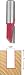 Freud 11-164 1/2-Inch Diameter by 1-Inch Single Flute Straight Router Bit with 1/2-Inch Shank