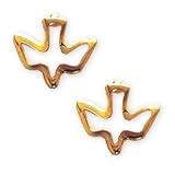 14K Gold Filled Dove Pierced Earrings