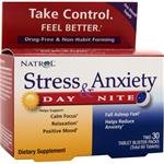 Natrol Stress and Anxiety - Day and Night Tablets, 60-Count