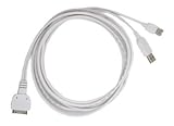 Data Y Cable for iPod 3G, 4G, Mini, Nano, Photo (Dock Connector, USB 2.0, 1394 Firewire)