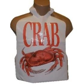 50 Crab Themed Disposable Bibs