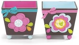 Doodle Stitches Wooden Planters Jazz up Your Plants! Or Great Organizers!