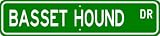 Basset Hound STREET SIGN ~ High Quality Aluminum ~ Dog Lover