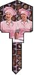 I Love Lucy Chocolate Factory Kwikset KW11 House Key