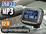 Produkt-Bild: auvisio Premium-FM-Transmitter & MP3-Player "FMX-400.RDS"