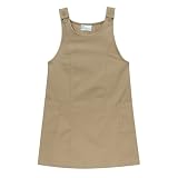 Girls' Uniform Princess Seam Jumper - Khaki