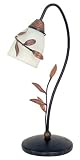 Eglo Tischleuchte TL/1 BRAUN-ANTIK/CHAMPAGNER ‘FOLIA’