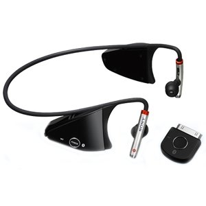Sony DRBT160iK Bluetooth Stereo Headset with iPod Adapter (Black)