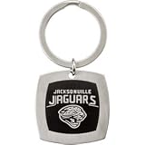 Stainless Steel Jacksonville Jaguars Logo Keychain