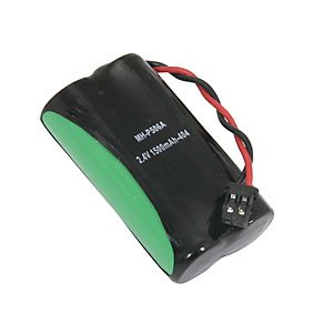2.4v 1500 mAh Cordless Phone Battery for Panasonic HHRP509A from 1800Battery.com