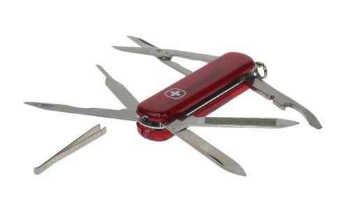 Swiss Army Micro-Light Pocket Toolchest Knife w/ White LED Light