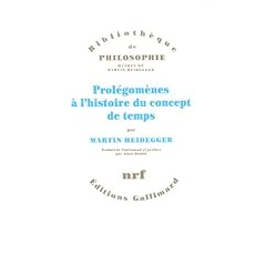 Prol�gom�nes � l'histoire du concept de temps