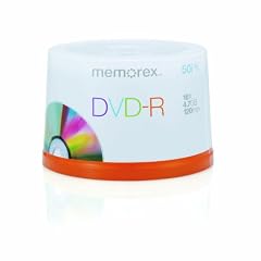 Memorex M00570 DVD-R Rohling 4,7GB in Cakebox (50 St�ck) 16x Speed