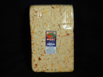 Cabot Vermont Tomato & Basil Cheddar - 10 to 11 LB Loaf by Cheese Express