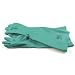 Ansell 37-185 Chemical Resistant Unlined 22mil Textured Palm Nitrile Gloves, Size 9, Sold by pair