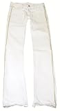 Ralph Lauren Double RRL Women Slim Fit Jeans (26x34, Off white)