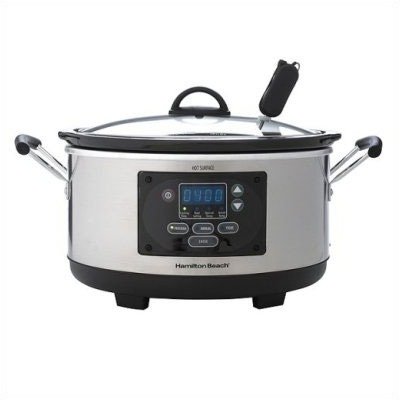Set n' Forget 6 Qt. Programmable Slow Cooker