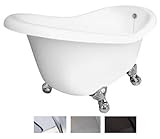 UPC 828069100024 product image for American Bath Factory T010A-OB Ascot Bathtub no Faucet Holes in White | upcitemdb.com