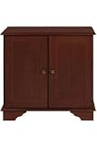 Burnham Two Door Lowboy Wood Door Dark Cherry