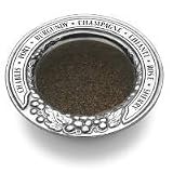 Wilton Armetale Wine and Grapes Wine Bottle Coaster