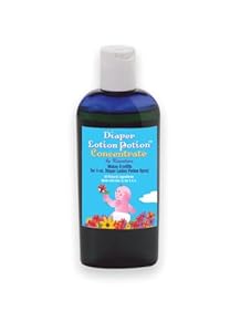 Kissaluvs Diaper Lotion Potion 4 oz. Squirt Bottle, Concentrate