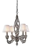 IMAGE OF Elk Lighting 6235/4 Renaissance Collection Chandelier, Sunset Silver Finish