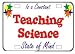 Teaching Science Is a Constant State of Mind Natural Tote Bag (Totebag)