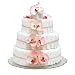 Large Pink Orchids Diaper Cakes by Bloomers